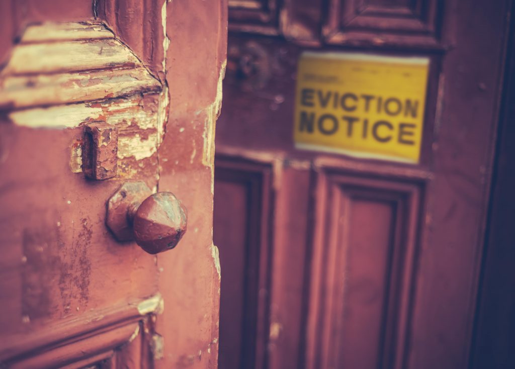 How long does an eviction stay on your record express evictions