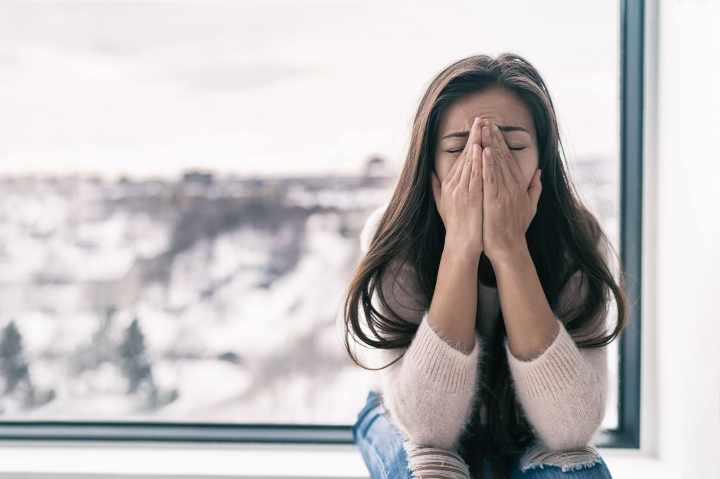 stressed California tenant